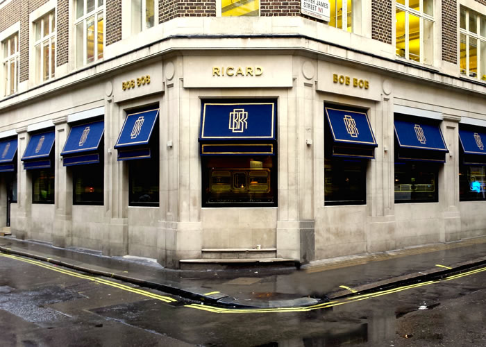 Restaurant Awnings in London by Morco 