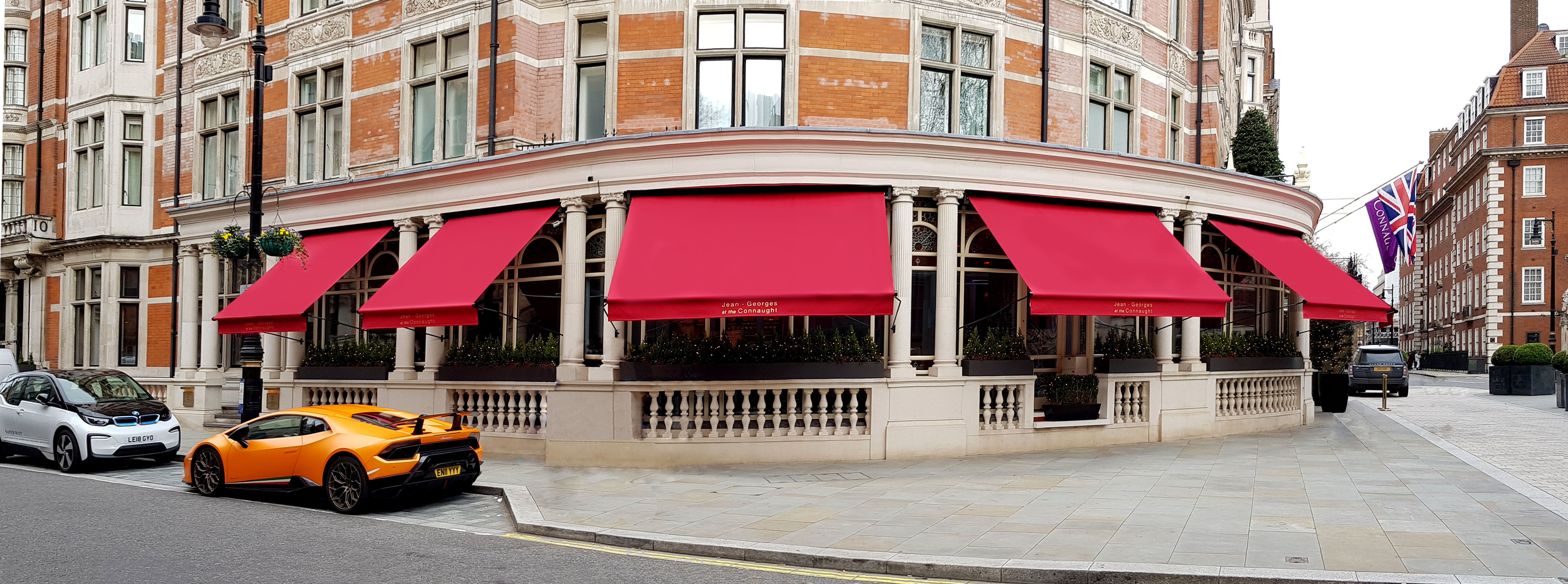 Awnings Connaught hotel