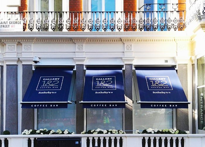 Restaurant Awnings for Sotheby's