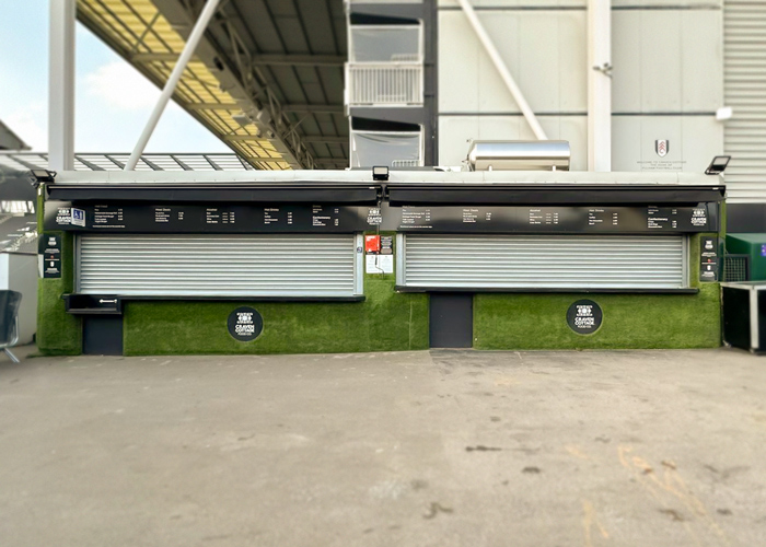 Reractable Awning Fulham FC