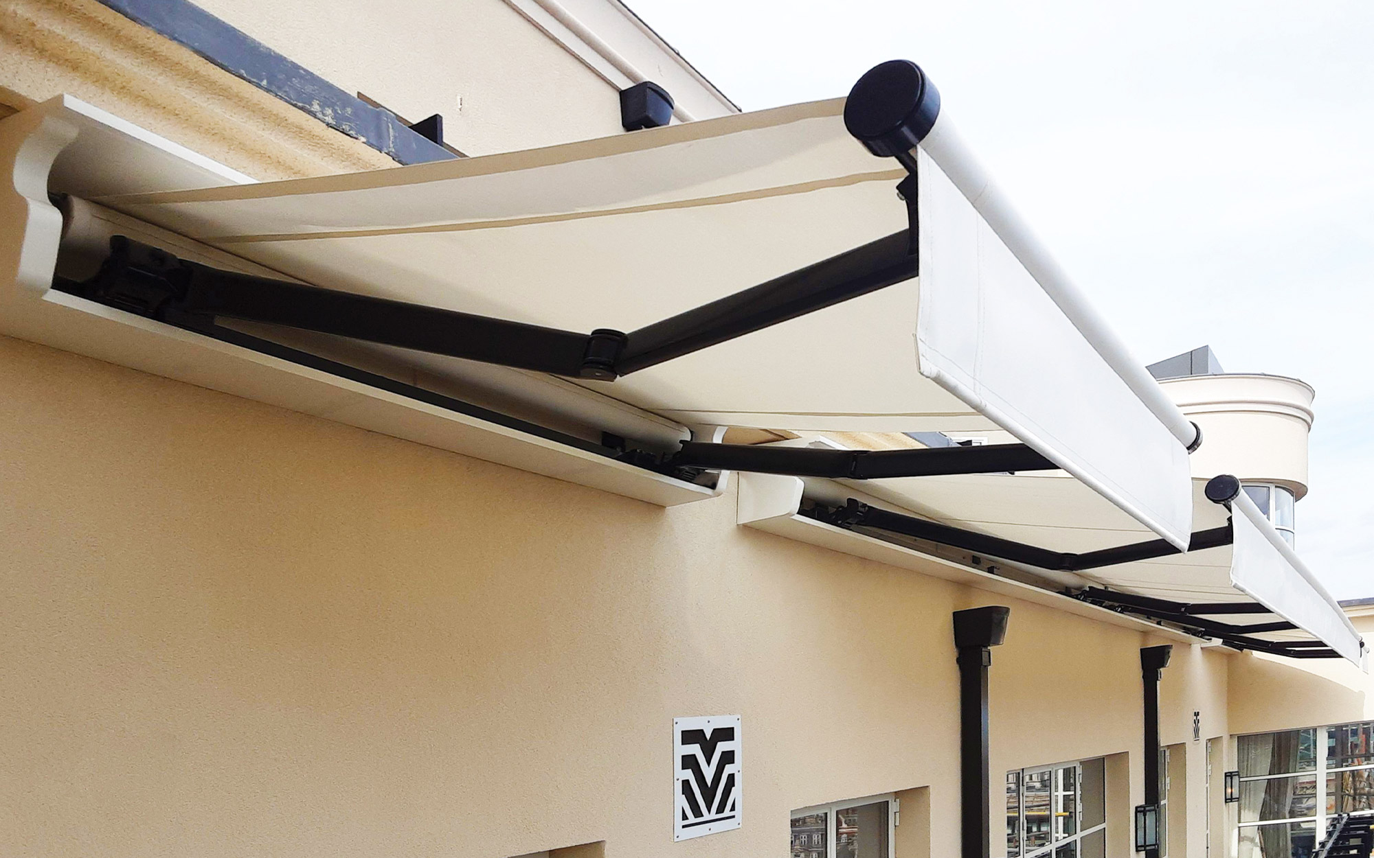 Terrace Awnings in London by Morco
