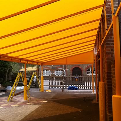 School canopy over playground - Parisian by Morco
